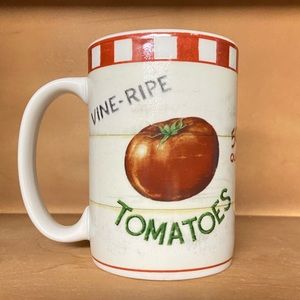 Home Trends Farm Fresh Tomatoes Mug